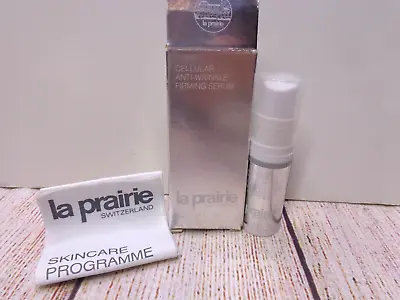 La Prairie Switzerland Cellular Anti-Wrinkle Firming Serum New Sealed 5ml   RARE • $49.99