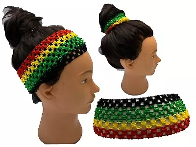 Rasta Headband Jamaican Style Hat Dreadlocks Hair Band Dreads Men Women Yoga  • $8.98