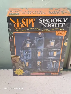 I Spy Spooky Night 2 Games In 1 Memory Game 1-4 Players Age 4+ Skeletons Pumpkin • $29.99