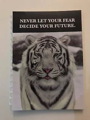 $14.95 • Buy 2022-2023 Financial Year Diary Never Let Your Fear White Tiger A5 WEEK TO VIEW