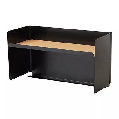 New Ikea Bekant Desktop Shelf Desk Black  23 5/8  X 12 5/8   902.603.62 • £27.06