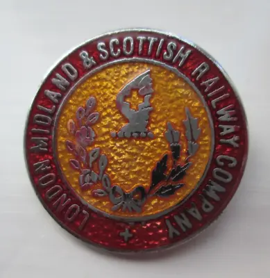 Vintage London Midland And Scottish Railway Badge Very Good Condition • £3.99