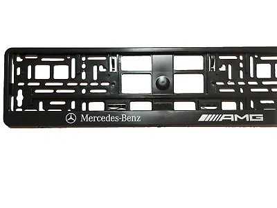 Mercedes AMG European Euro License Number Plate Holder Frame German Car Tag • $23.59