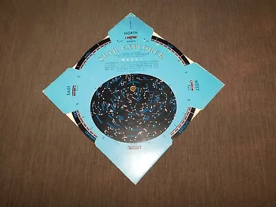 Vintage Science 1964 Junior Astronomy Corp Star Planets Explorer Chart • $55.99