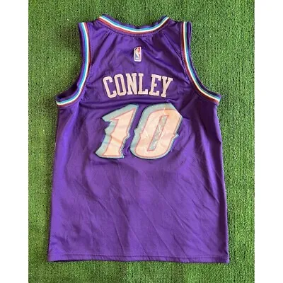 Mike Conley #10 Utah Jazz Nike Classic Edition Swingman Jersey Size Size 50 • $39.20