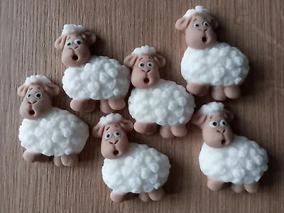 £6.60 • Buy Edible Cutie Farmyard Sheep X 6 Cupcake / Cake Decorations