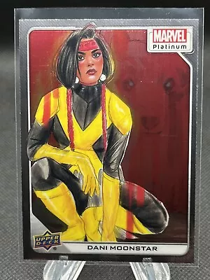 2023 Upper Deck Marvel Platinum #26 DANI MOONSTAR BASE • $0.99