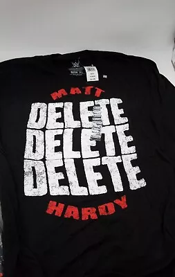 New W/Tags! WWE Matt Hardy Delete T Shirt XL Officially Licensed!  • $19.99