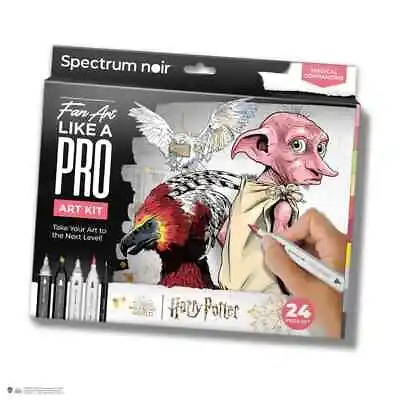 SPECTRUM NOIR - Fan Art Like A Pro Art Kit - HARRY POTTER MAGICAL COMPANIONS • $41.67