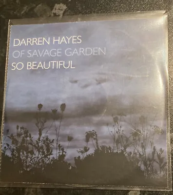 Darren Hayes So  Beautiful Sony BMG Music Promo CD Single • £14