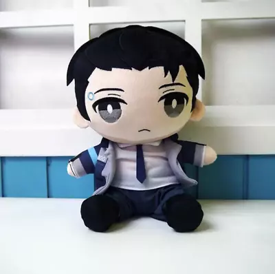 Anime Detroit Become Human Stuffed Connor Plush Doll Toys Game Cosplay Sit Doll • $23.09