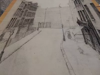 1888  Pencil Sketch Chapel Street Belgravia London  Artist W .E . LLOYD  • £524.69