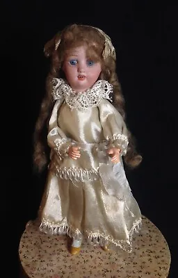 Antique German Wind Up Mechanical Bisque Head Dancing Doll • $950