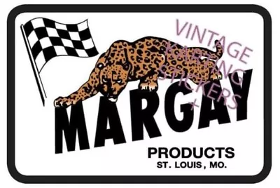 Vintage Go Kart Margay New Breed Stickers Decal New Reproduction • $16