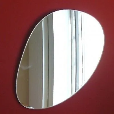£107.99 • Buy Long Pebble Shaped Acrylic Mirrors - Various Sizes