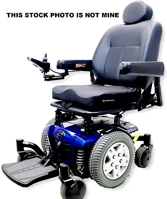 Pride Mobility Quantum Q6 Edge VA Powered Wheel Chair New In Box - 2016 Blue • $4500