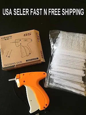 New Garment CLOTHING PRICE LABEL TAGGING TAG TAGGER GUN WITH 2000 BARBS 2 Needle • $8.99