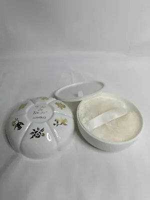 Nina Ricci L'Air Du Temps EMPTY Vintage Dusting Powder Container Vanity • $35