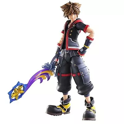 PLAY ARTS Kai KINGDOM HEARTSIII SORA PVC Painted Action Figure SQUARE ENIX Japan • $139.13