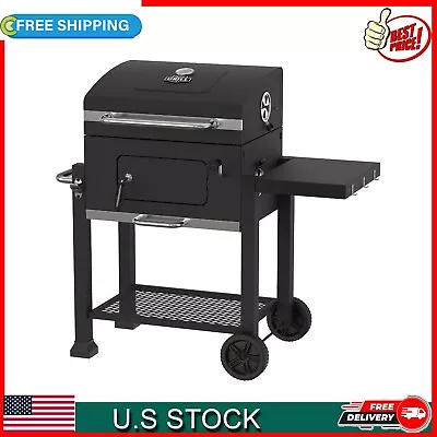 $104.58 • Buy Heavy Duty 24-Inch Charcoal Grill BBQ Barbecue Smoker Outdoor Pit Patio Cooker