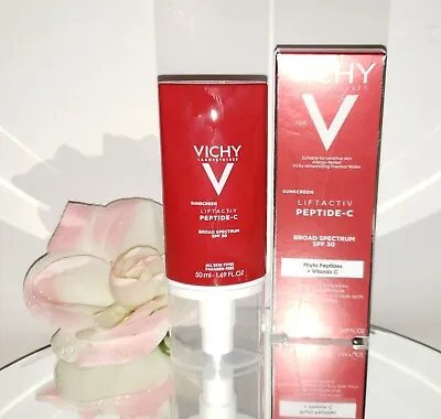 Vichy Liftactiv Peptide-C Phyto Peptides + Vitamin C SPF 30 Sunscreen 1.69oz • $24.99