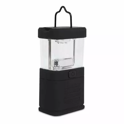 New Mini LED Lantern 11-LED Rubberized Body 3x AA Batteries Required Black  • $12.99