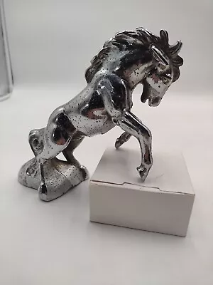 Vintage Fighting Stallion Truck Hood Ornament • $40