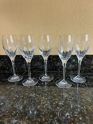 Mikasa CALLA LILY Set Of 5 Wine Water Glasses • $30