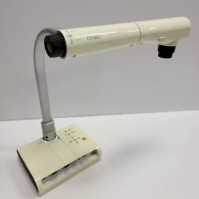 Elmo Model TT-02S Document Camera Visual Presenter - POWER SUPPLY NOT INCLUDED! • $25.95