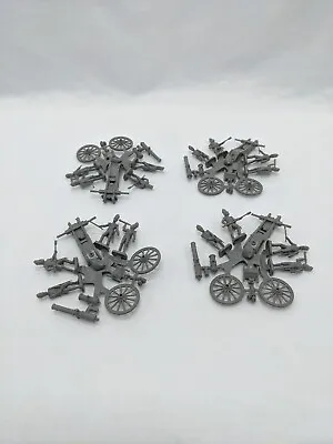 Lot Of (4) Cannon Infantry Crew Plastic Miniatures 1  • $19.99