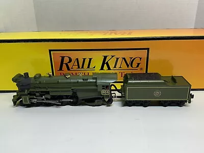 MTH RailKing 30-1353-1 Jersey Central Bullet Steam Loco #834 PS 2.0 BCR EX • $535.50