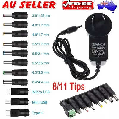 $3.59 • Buy AC 240V To DC 12V 5V 24V 1A 2A 3A Power Supply Transformer Adapter For LED Light