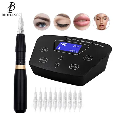 £91.19 • Buy Biomaser Tattoo Machine Kit Semi Permanent Makeup Machine For Eyebrow Eyeliner