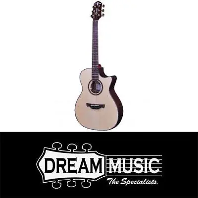 Crafter LX T-1000CE OM Acoustic Electric Guitar SAVINGS! $750 OFF RRP$2999!! • $2249