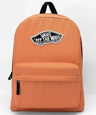 Vans Realm Sunbaked Orange Backpack • $32.99