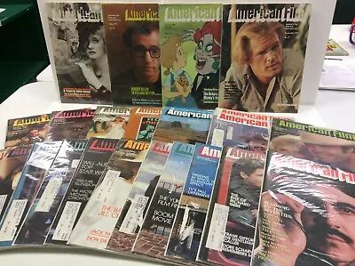 AMERICAN FILM Lot Of 22 Magazines + 2 Duplicates 1977 - 1979 • $60