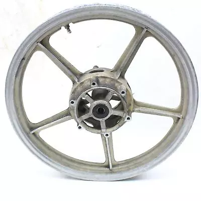 1985 Yamaha Virago 700 Xv700 Oem Front Wheel Rim Assembly Gold Straight • $74.99