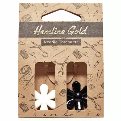 Hemline Gold Premium Flower Shaped Needle Threader Hand Or Machine • £3.30