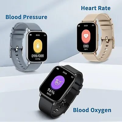 £39.99 • Buy Smart Watch Can Save Life! Test Heart Rate, Blood Pressure, Blood Oxygen Sleep