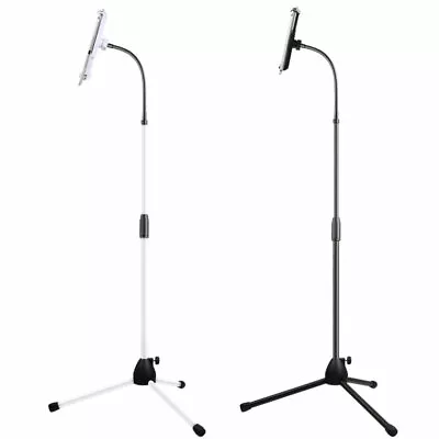 $29.50 • Buy Adjustable Tripod Floor Stand Flexible Tablet Holder Support For Tablets Ipad Ph