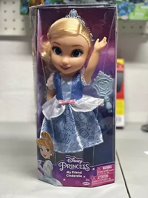 Disney Princess My Friend Cinderella Doll 14  W/ Dress Shoes Tiara • $8