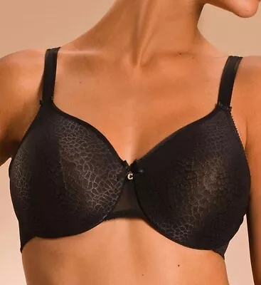 Chantelle BLACK C Magnifique Minimizer Bra US 32DDD UK 32E • $34.50