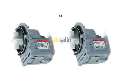 X2 Samsung Washing Machine Water Drain Pumps Ww85k5410ww Ww85k5410ww/sa • $75.95