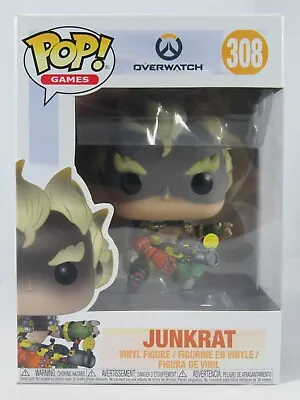 Games Funko Pop - Junkrat - Overwatch - No. 308 - Free Protector • $35