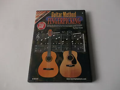 Learn To Play Acoustic Guitar Electro Acoustic Method Fingerpicking  • £15