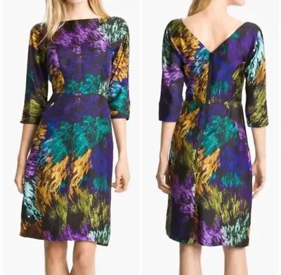 NWT Milly Of New York : Delaney Galaxy Print Dress Size 12  • $59