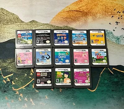 Nintendo Ds Games Lot Cart Only • $34.99