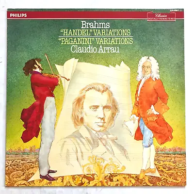 CLAUDIO ARRAU - Brahms  Handel  Variations  Paganini  Variations • £9.98