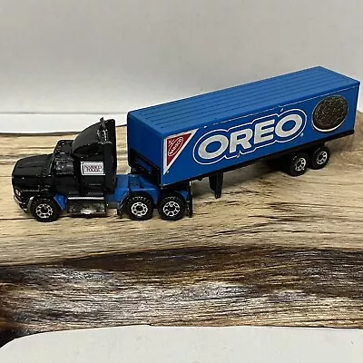 VTG Matchbox Ford Aeromax OREO NABISCO Semi Truck With Trailer Die Cast 7” Toy • $11.95