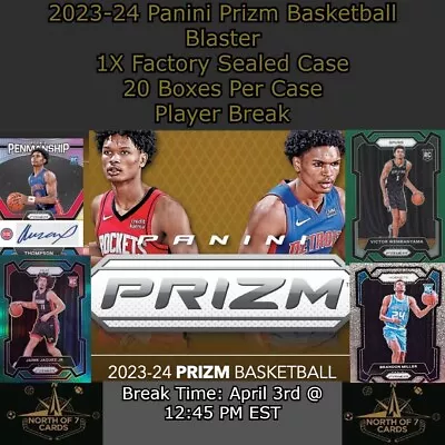 Ja Morant - 2023-24 Panini Prizm Basketball 1X Case 20X Box BREAK #34 • $1.99